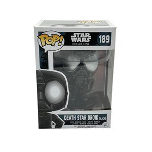 Star Wars Rogue One Death Star Droid Black #189 Funko Pop! NiB - New